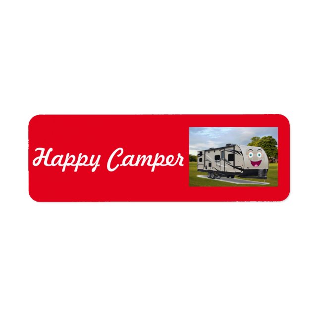 Camping  Happy Retirement in ithe RV by Funnycoomb (Front)