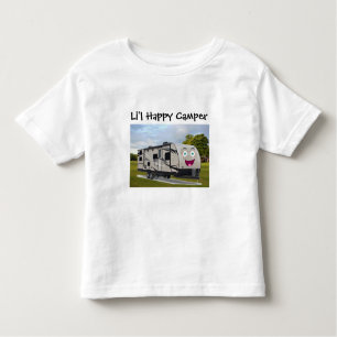 Camping  Happy Retirement in ithe RV by Funnycoomb Toddler T-Shirt