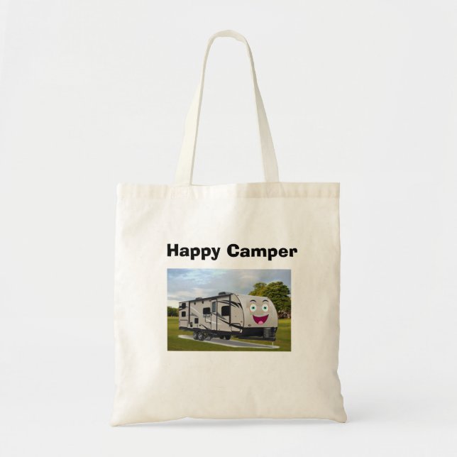 Camping  Happy Retirement in ithe RV by Funnycoomb Tote Bag (Front)