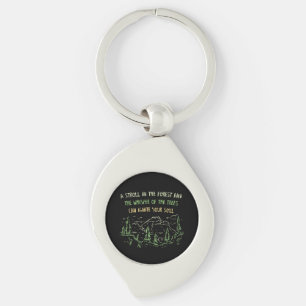 Camping Hiking Mountains Gift Key Ring