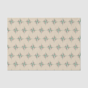 Camping Hiking Outdoor Camping Camp Compass Print Tissue Paper