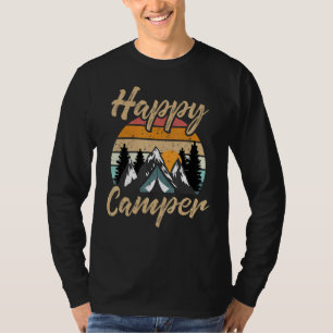 Camping Hiking  Present Happy Camper  1 T-Shirt