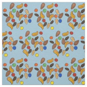 Camping Hiking Trail Mix Nuts Candy Summer Camp Fabric