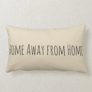 Camping "Home Away from Home" Pillow