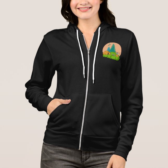 camping hoodie (Front)