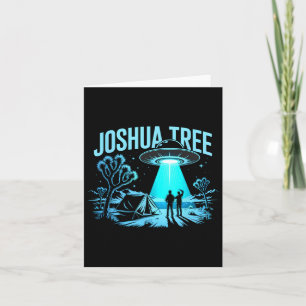 Camping In Joshua Tree  Card