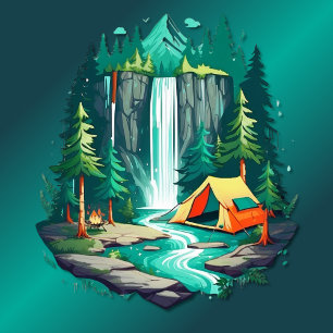 Camping in Nature T-Shirt
