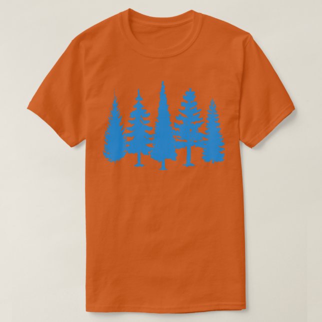Camping in the Forest T-Shirt (Design Front)