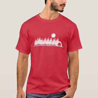 Camping in the Forest Vacation Mountains Freedom f T-Shirt