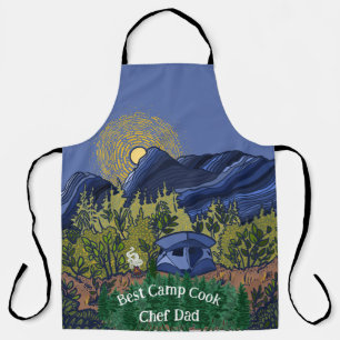 Camping is in Tents Chef Dad Apron
