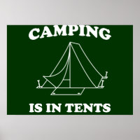 Camping is in Tents