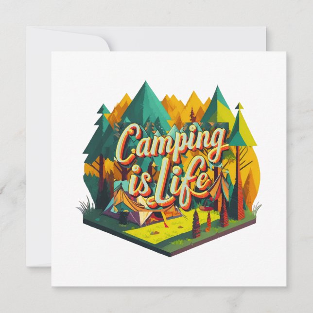 Camping is Life (Front)