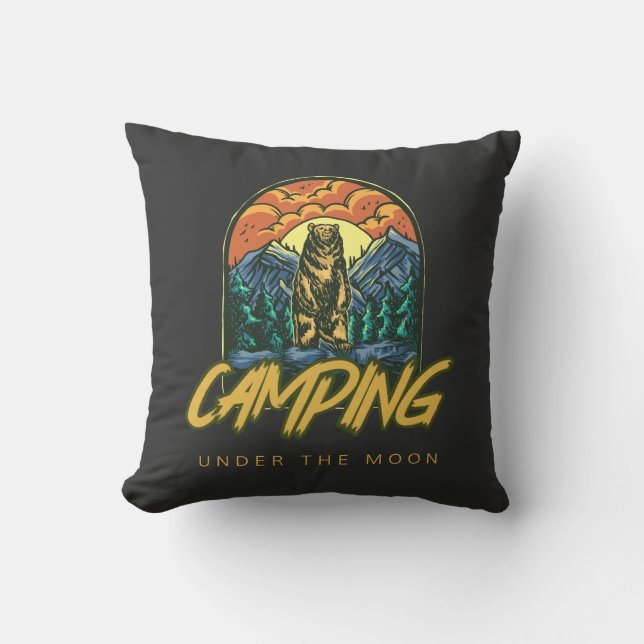 Camping Is My Love Language  Cushion (Front)