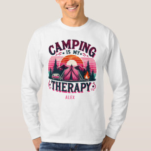 Camping Is My Therapy T-Shirt