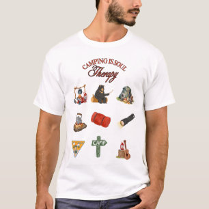 Camping is Soul Therapy T-Shirt