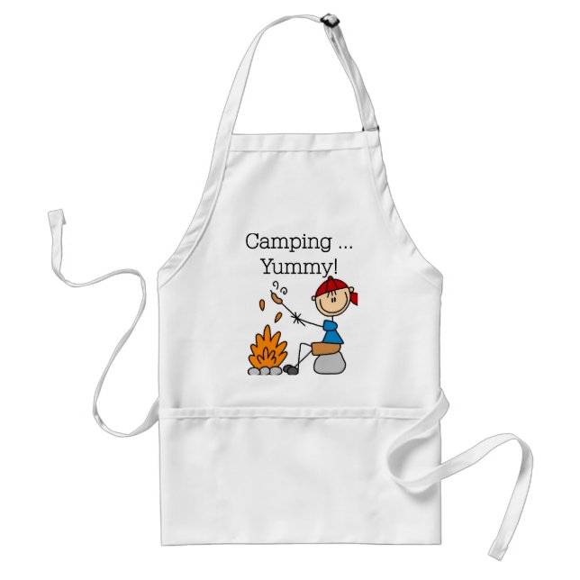 Camping is Yummy Standard Apron (Front)