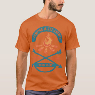 Camping Ishe Answershirt boy T-Shirt