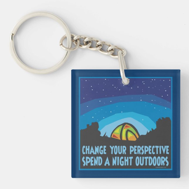 Camping Key Ring (Front)