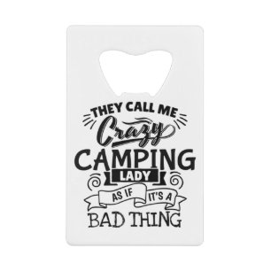 Camping Lady