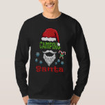 Camping Lazy Christmas Costume Be A Camping Santa! T-Shirt<br><div class="desc">Camping Lazy Christmas Costume Be A Camping Santa!</div>
