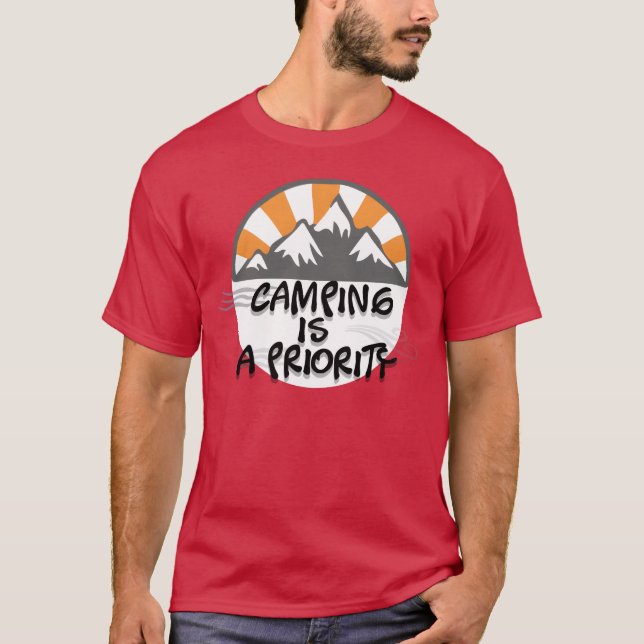 Camping Legend Since Forever gift T-Shirt (Front)