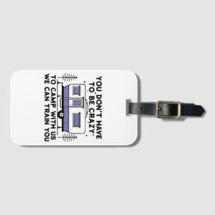 Camping Legend Since Forever Luggage Tag