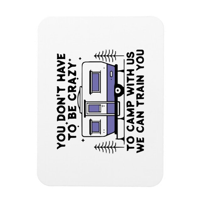 Camping Legend Since Forever Magnet (Vertical)