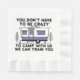 Camping Legend Since Forever Napkin