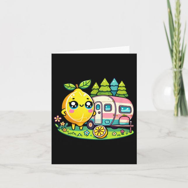 Camping Lemon  Card (Front)