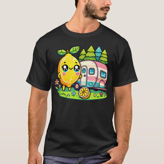 Camping Lemon T-Shirt (Front)