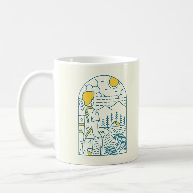 Camping Life 3 Coffee Mug (Left)