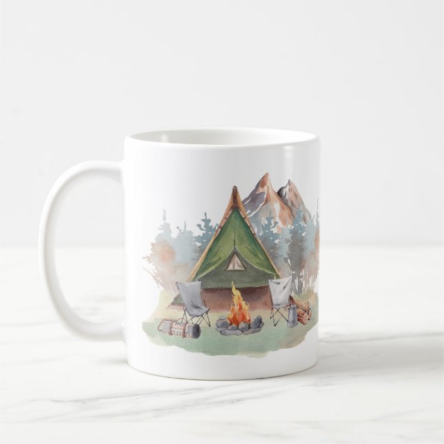 Camping Life Coffee Mug (Left)