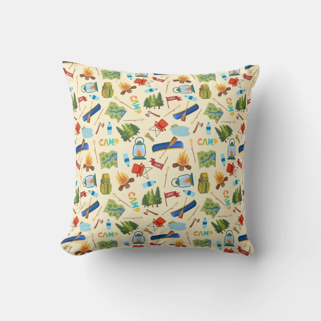 Camping Life Cushion (Front)