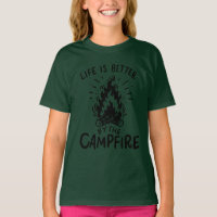 Camping - Life is better by the campfire