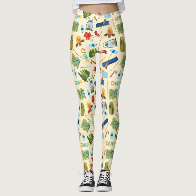 Camping Life Leggings (Front)