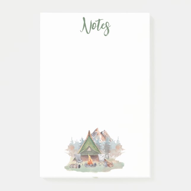 Camping Life Post-it Notes (Front)