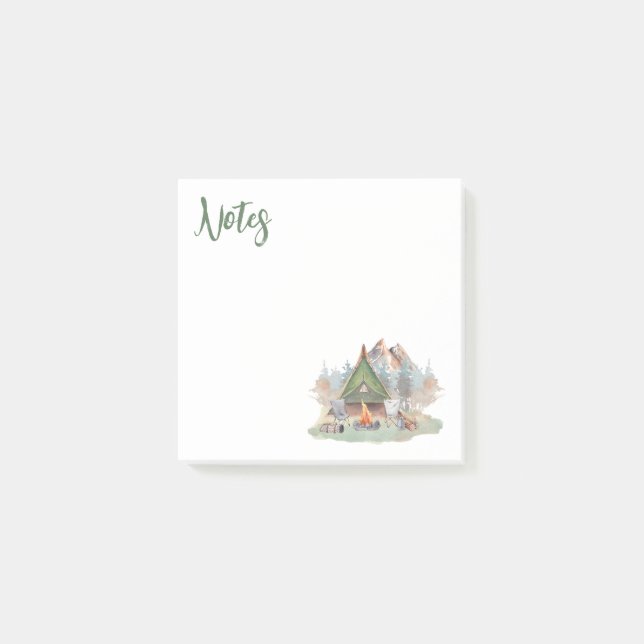 Camping Life Post-it Notes (Front)