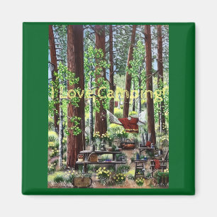Camping Magnet