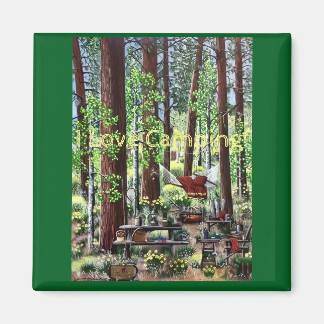 Camping Magnet (Front)