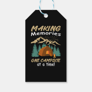 CAMPING Making Memories Gift Tags