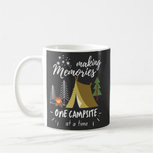 Camping Making Memories One Campsite At A Time Coffee Mug