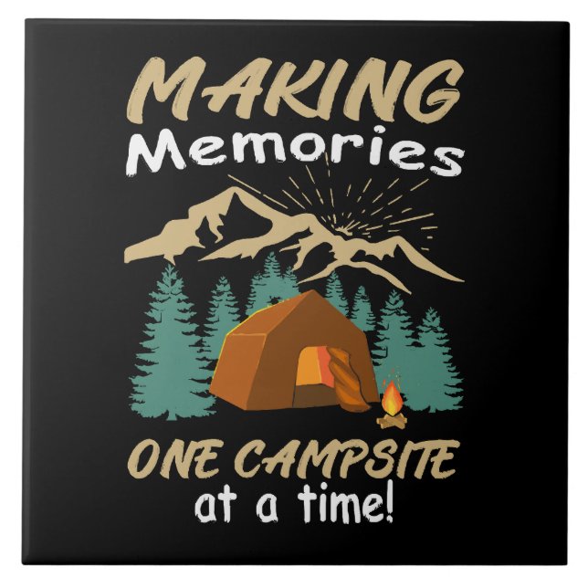 CAMPING Making Memories Tile (Front)