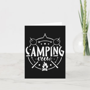 Camping Matching Design For Family Camper Group Ca Card