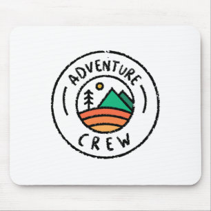 Camping Matching Shirts For Family Camper Adventur Mouse Pad