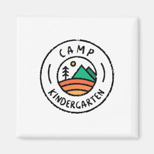 Camping Matching Shirts For Teacher Camp Kindergar Magnet