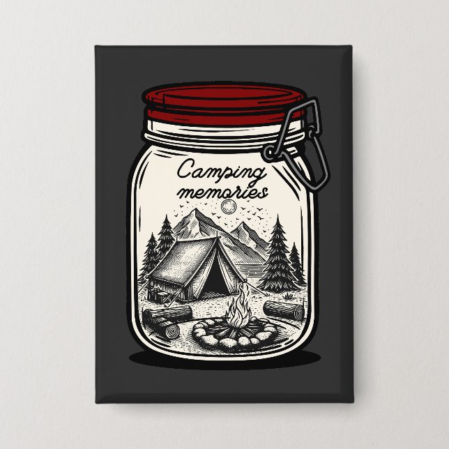 Camping memories Jar (Front)