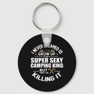Camping Men Camper Rv Camping Vacation Camping Dad Key Ring