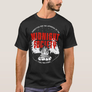 Camping Midnight Society Team Funny Hiking T-Shirt