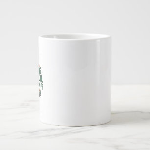 Camping Mode On Problems Off Funny Outdoor Design Large Coffee Mug