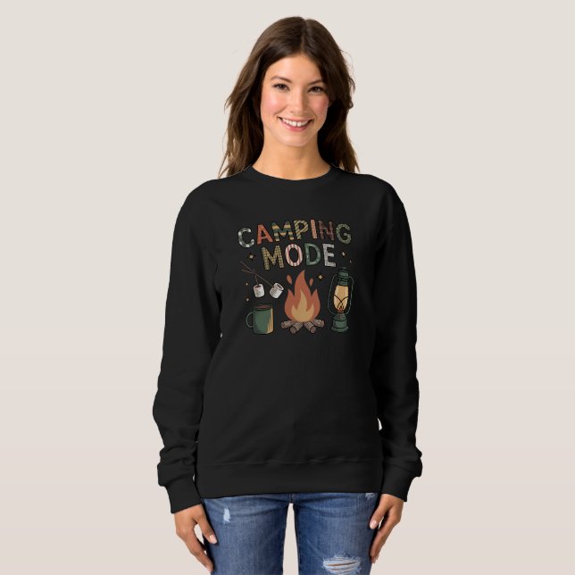 Camping Mode  Sweatshirt (Front Full)